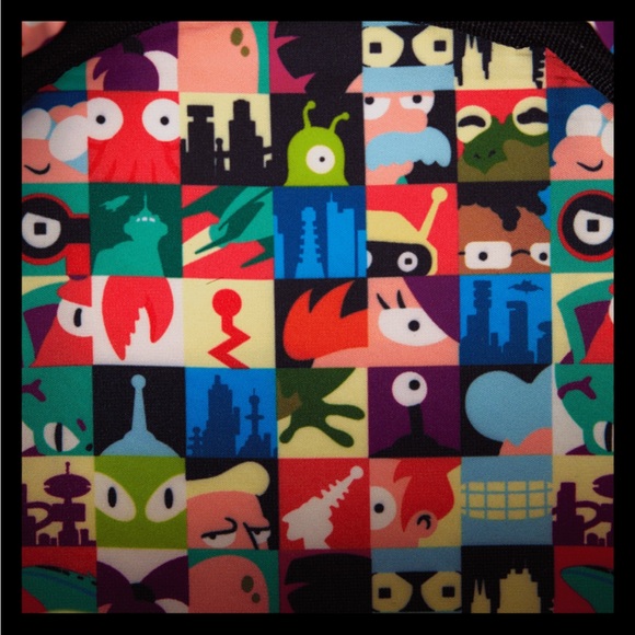 WonderCon Futurama Bender Cosplay Mini Backpack Loungefly LE 1800 PC - Picture 6 of 6